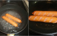 Mini Hot Dog - postupak izrade.