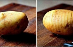 Narezani krompir - izrada.