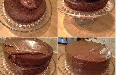 Torta čokoladni greh - filovanje