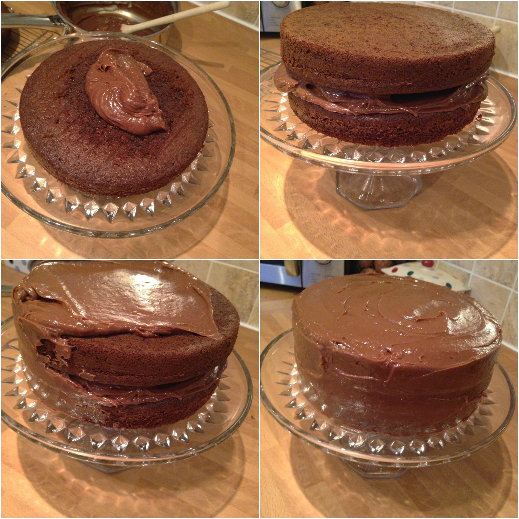 Torta čokoladni greh - filovanje